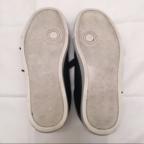 Zadig & Voltaire Black And Gold Skull Sneakers - Picture 6 of 8